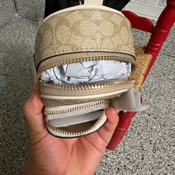 Coach Mini Backpack Charm - Picture 4 of 11